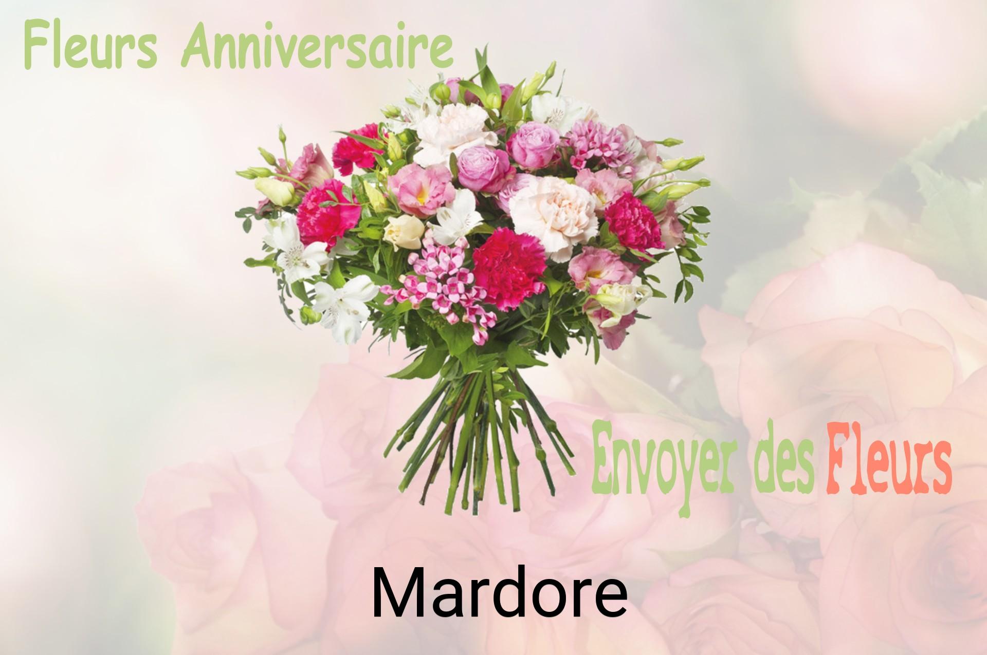Bouquet de fleurs d’anniversaire livré à Mardore